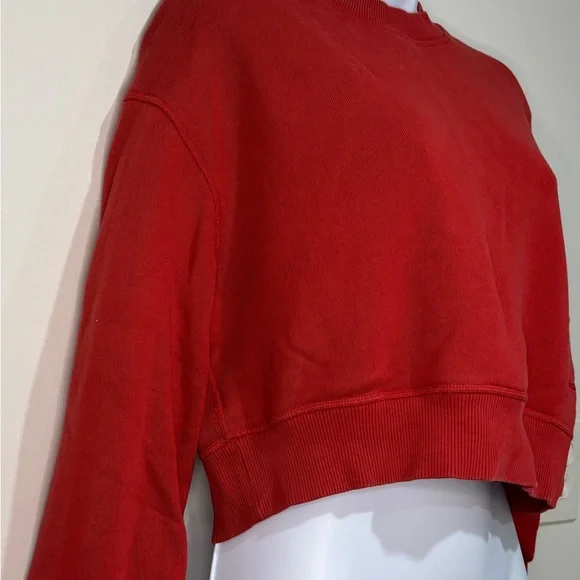 Rag & Bone Vibrant Red Textured Knit - Picture 5 of 9